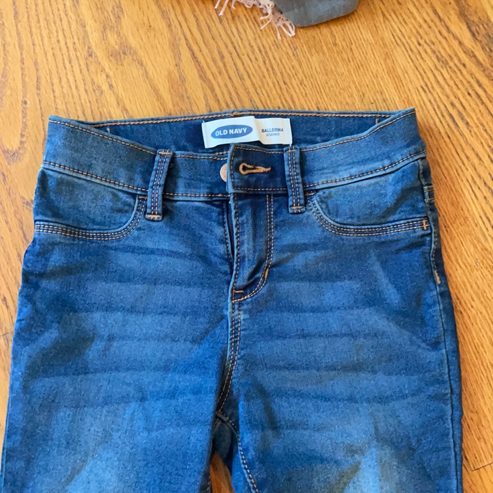 Old Navy girls ballerina jeggings